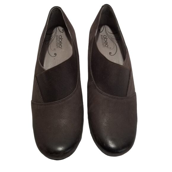 Abeo Shoes Brown Slip On Comfort Shoe Bio System Portola Size 8.5 N - Picture 12 of 12